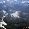Karpaty z letadla